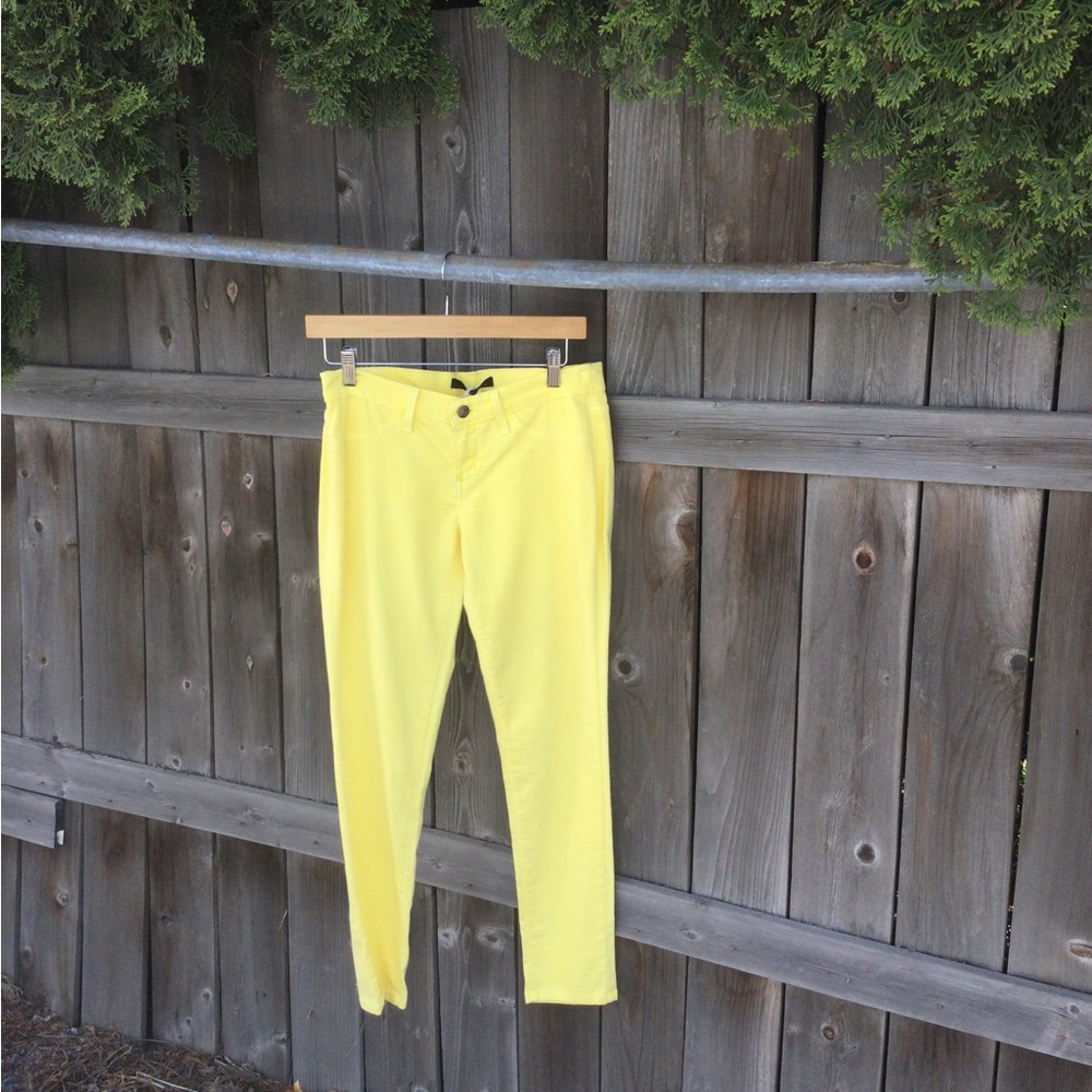 KanCan Yellow Skinny Jeans/jegging